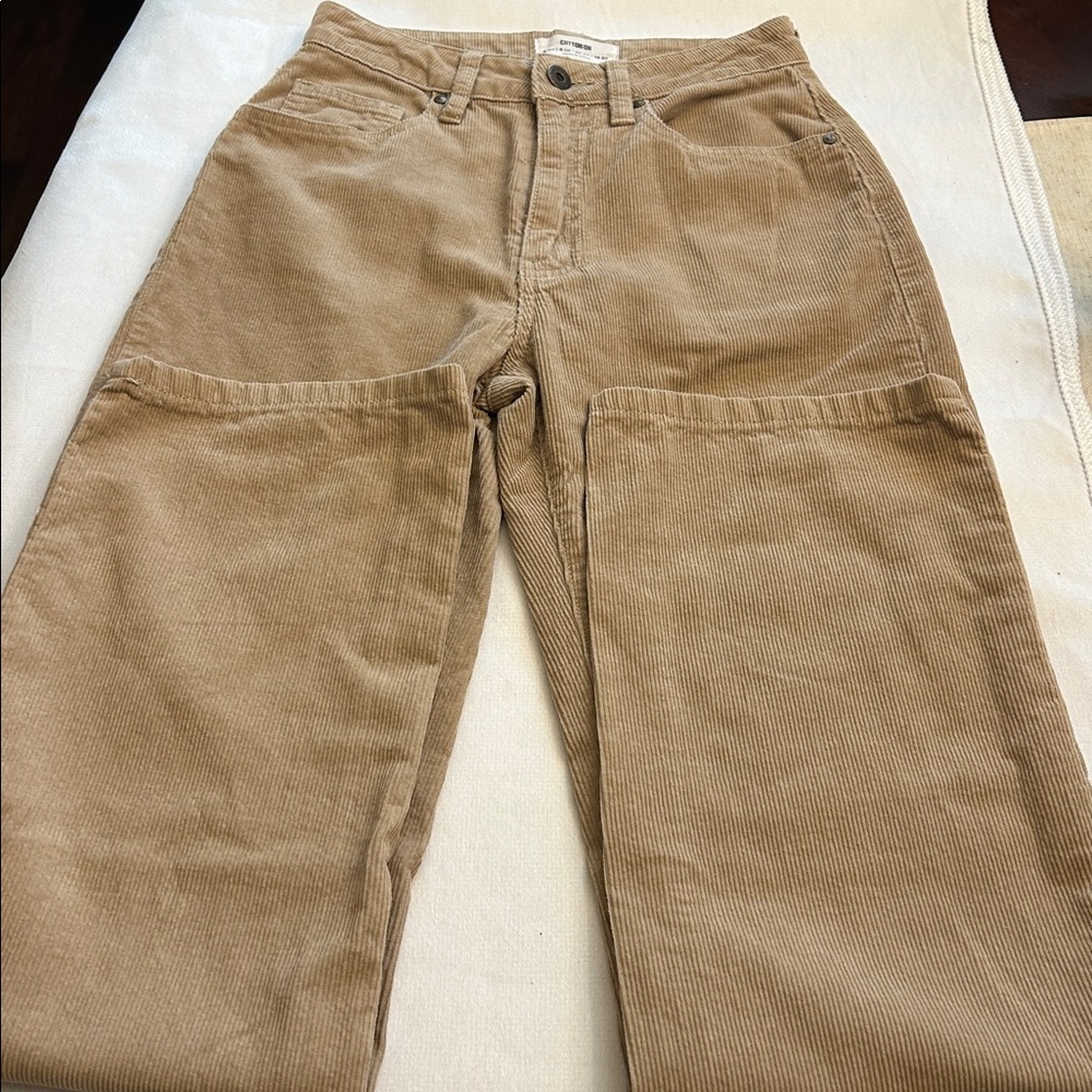 Cotton On Beige Corduroy Trousers